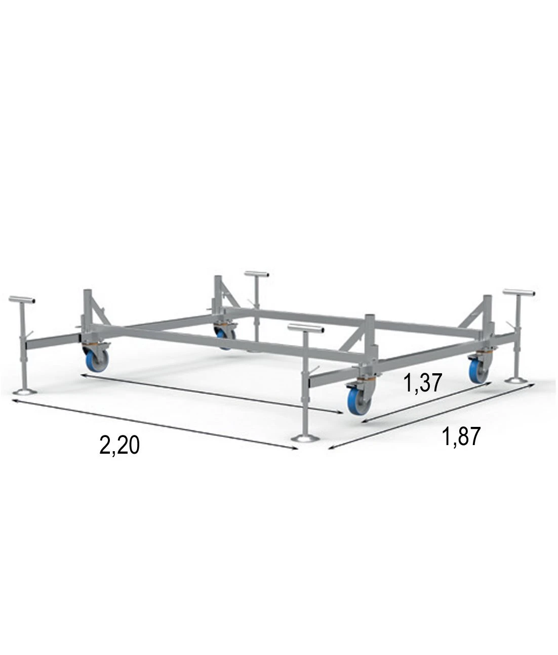 Modulo base estraibile system 100 a.50019