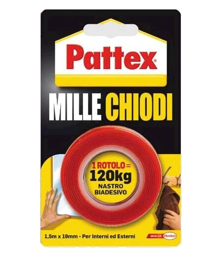 Nastro biadesivo mille chiodi henkel