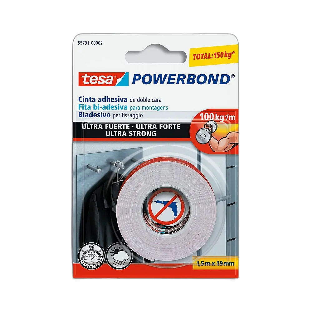Nastro biadesivo powerbond ultra strong tesa
