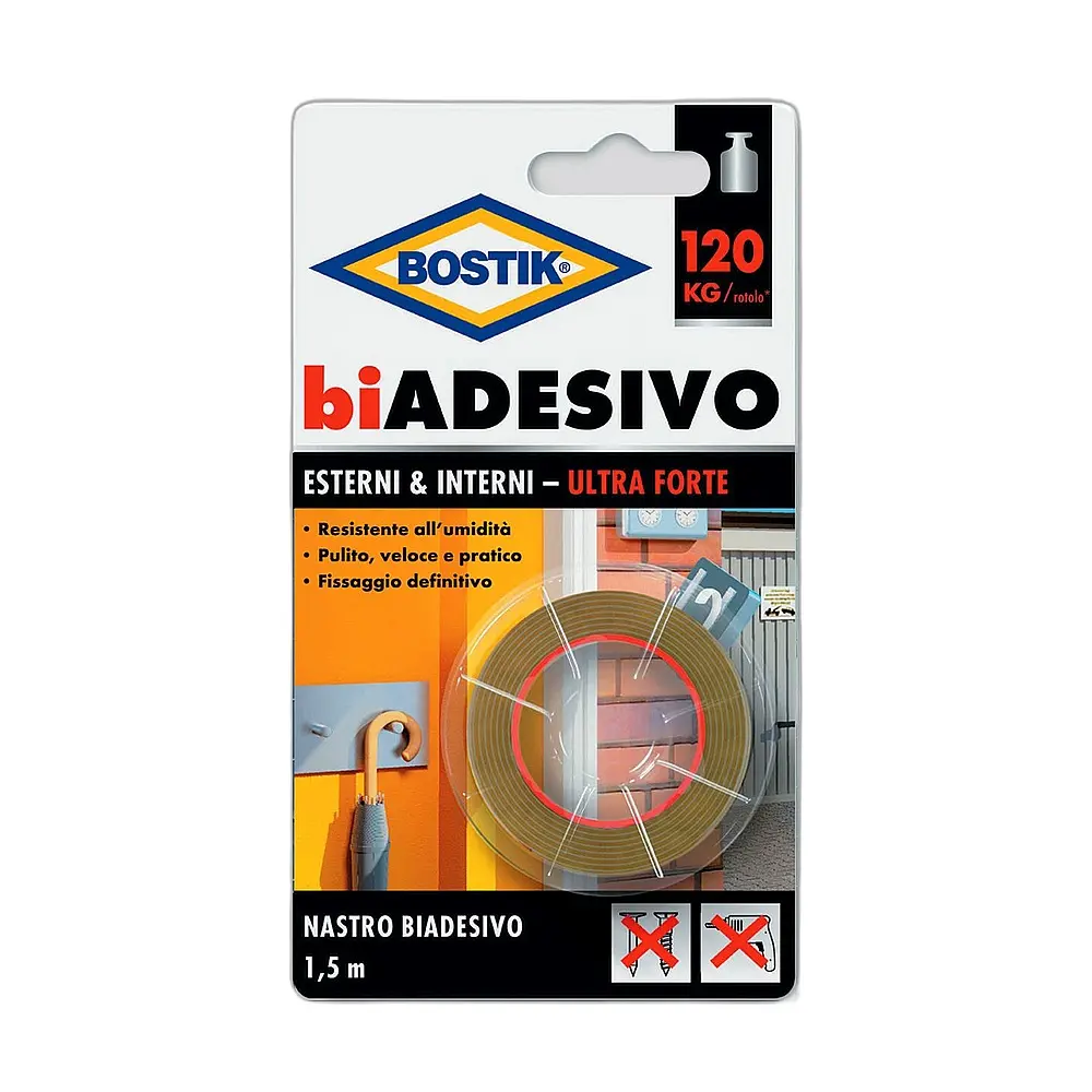Nastro bostik biadesivo extra forte