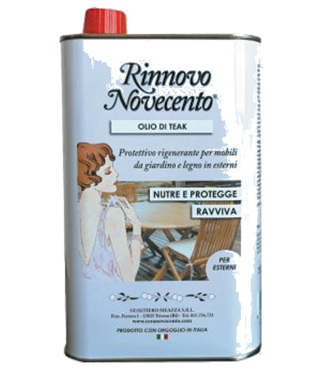 Olio per teak e legni duri interni ed esterni