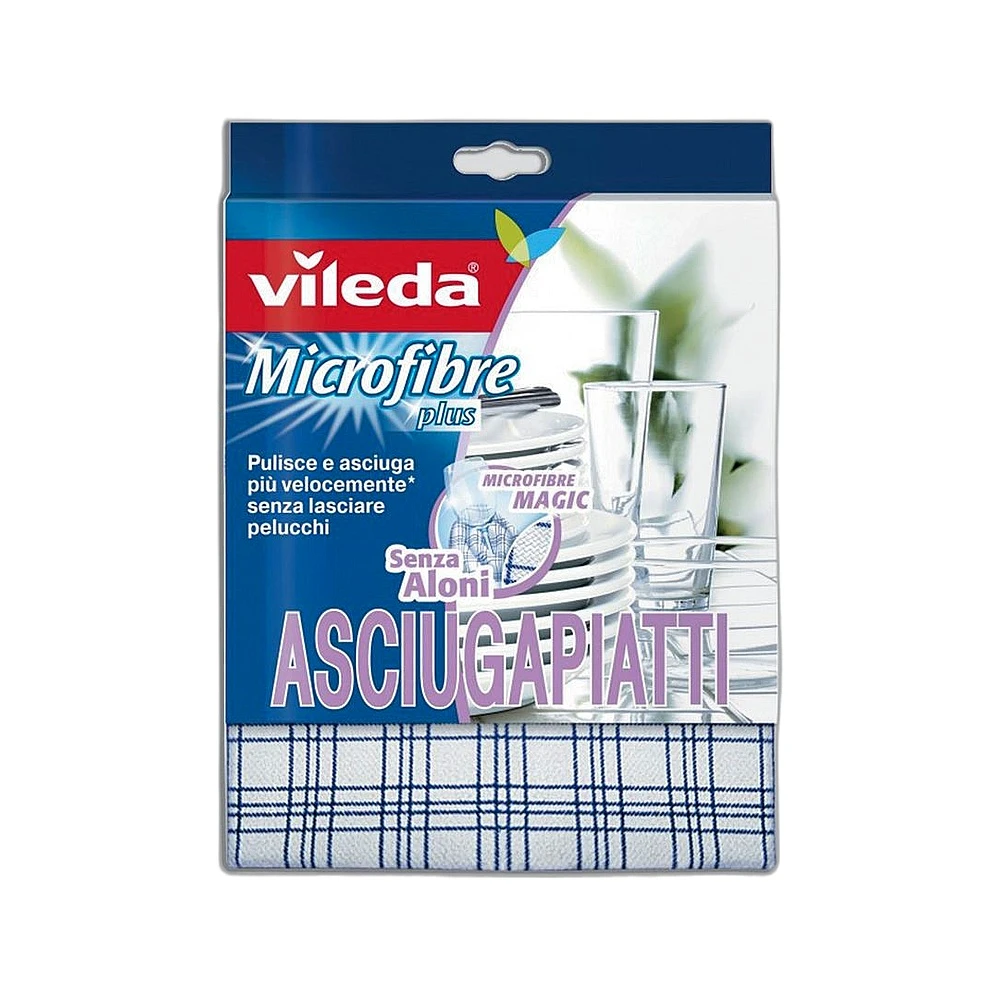 Panno asciugapiatti micro fibra vileda