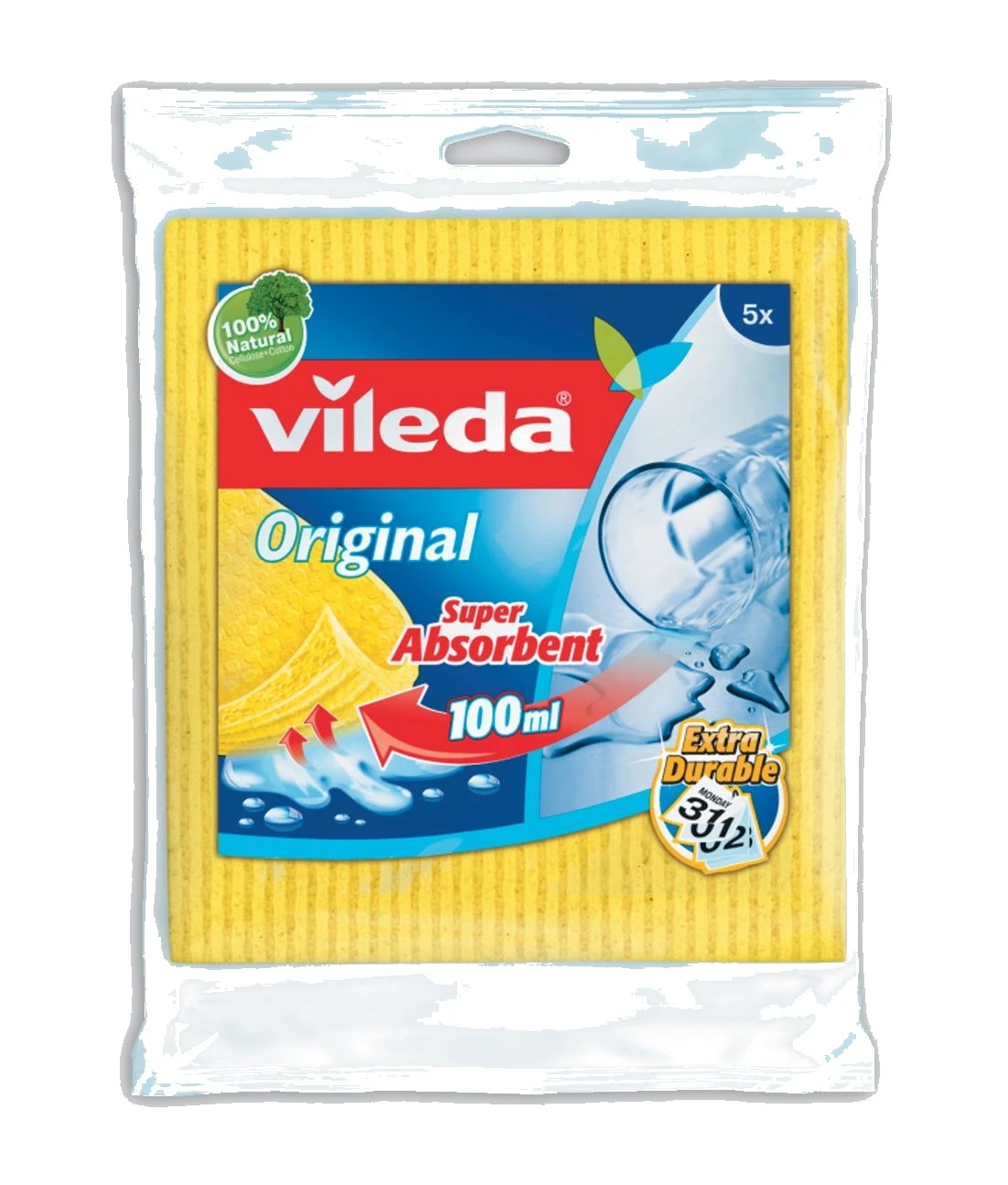 Panno spugna tris vileda