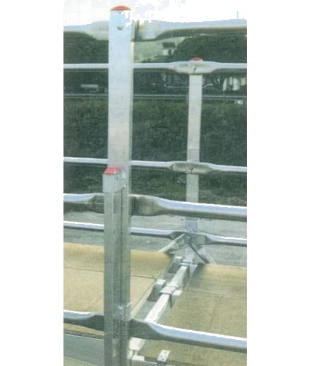 Parapetto aperto per trabattello rapido system