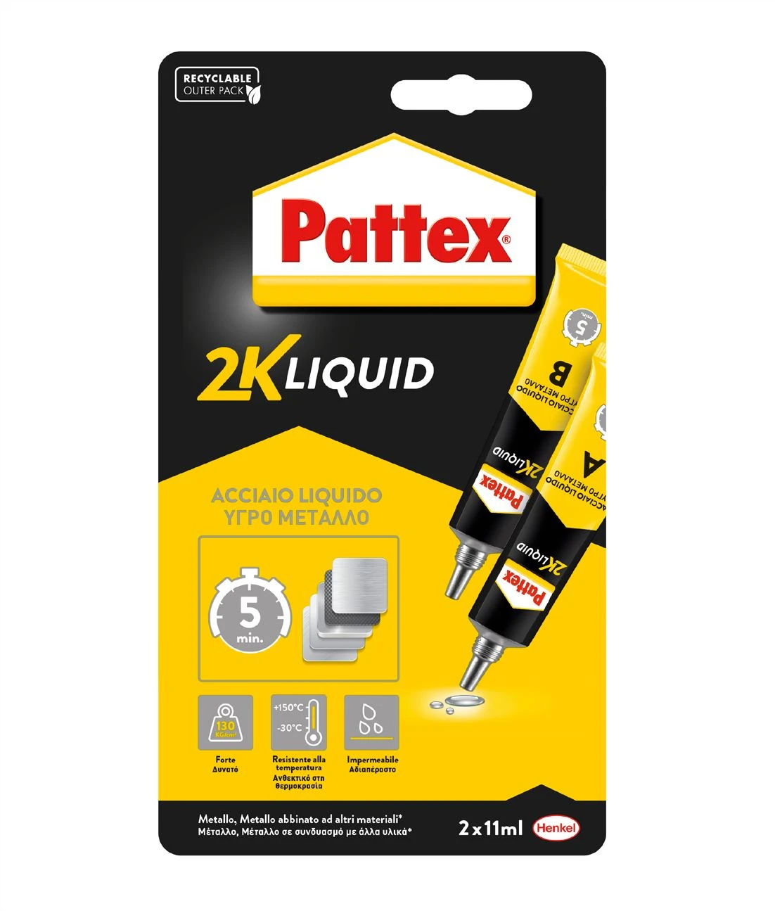 Pattex acciaio liquido henkel