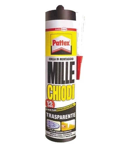 Pattex henkel millechiodi trasparente cartuccia