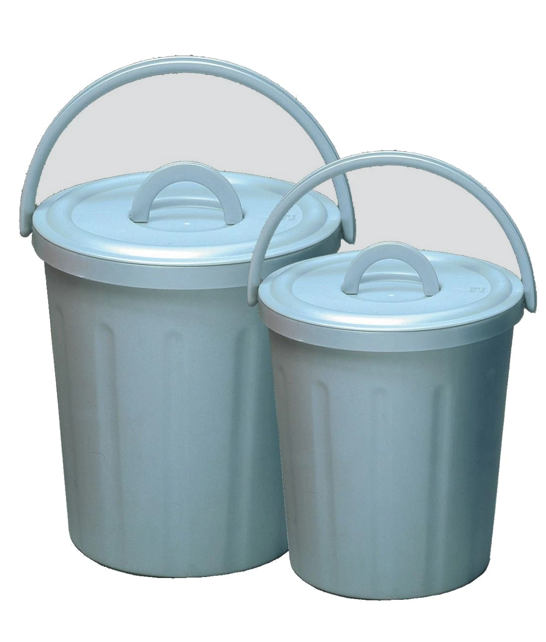 Pattumiera con coperchio