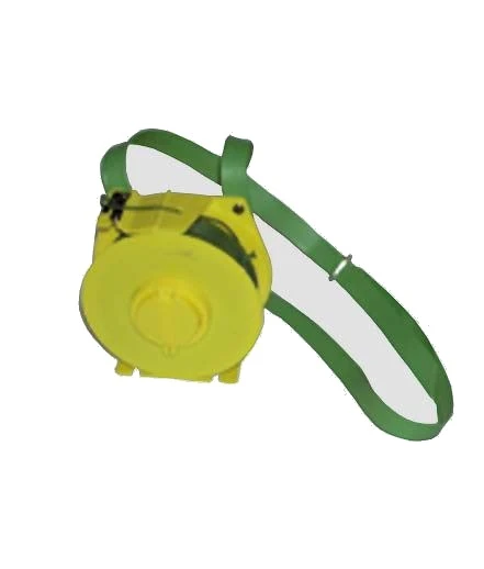 Piattina tiefix in pvc verde a tracolla
