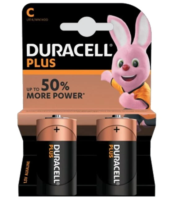 Pile 1/2 torcia duracell 1400