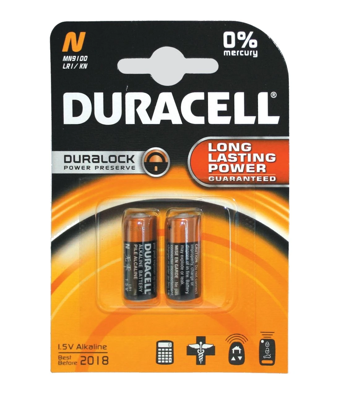 Pile duracell radiocomando mn9100 1,5v