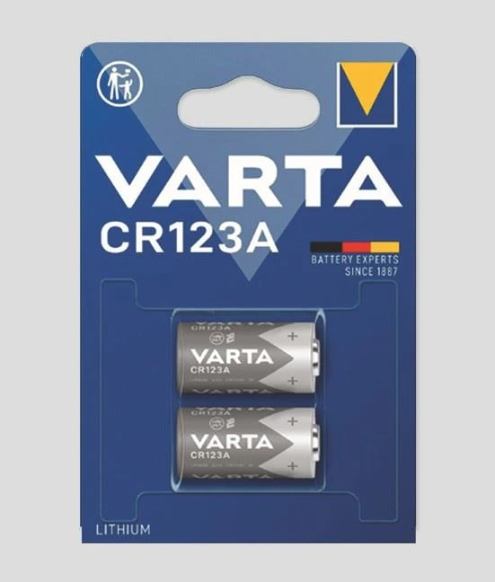 Pile varta lithio cr123a 3volt