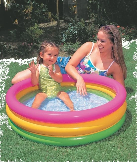 Piscina baby sunset