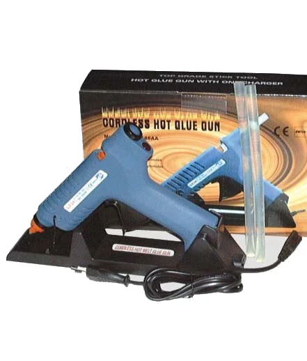 Pistola termo-incollante con batteria ricaricabile 80 watt