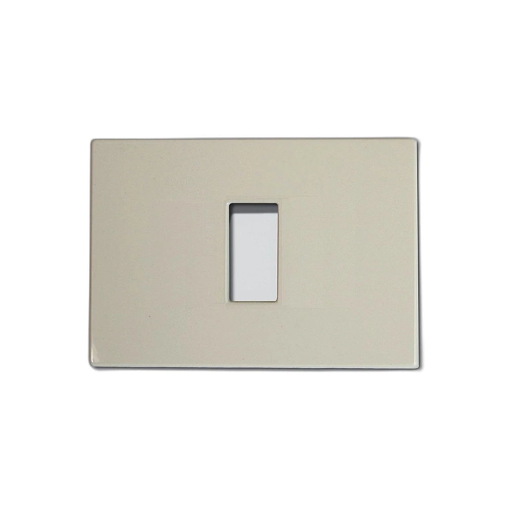 Placca resina 1 foro