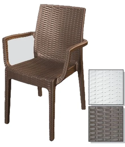 Poltrona stile rattan dafne