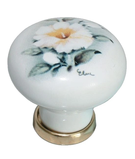 Pomolo tondo ceramica – Ø: mm 26