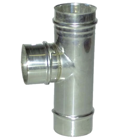 Raccordo a "t" a 90° f/mm acciaio inox aisi 316
