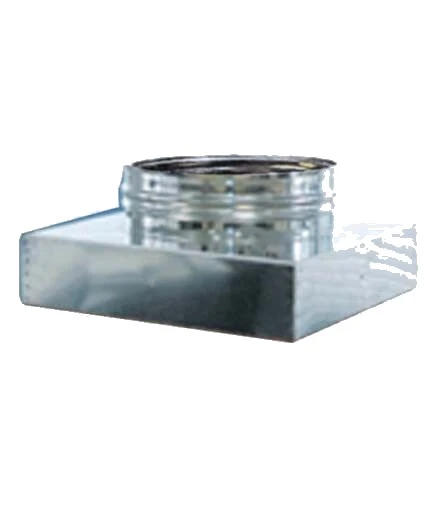 Raccordo quadrato inox