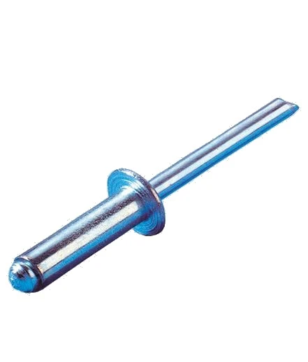 Rivetto in lega di alluminio testa tonda piana – Misura: 3x6
