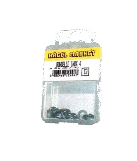 Rondella piana acciaio inox