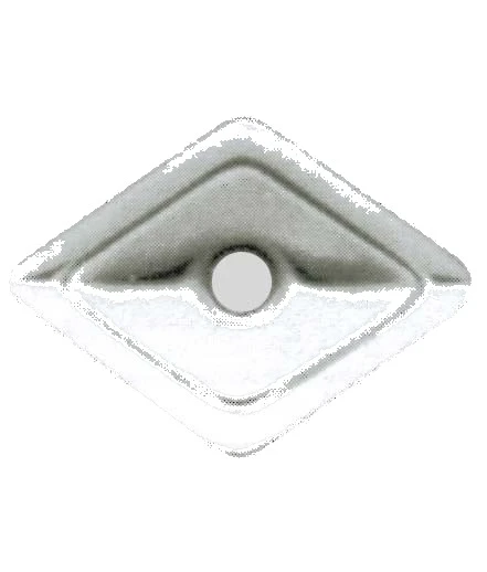 Rondella romboidale – Zin 27x27 F 6,5