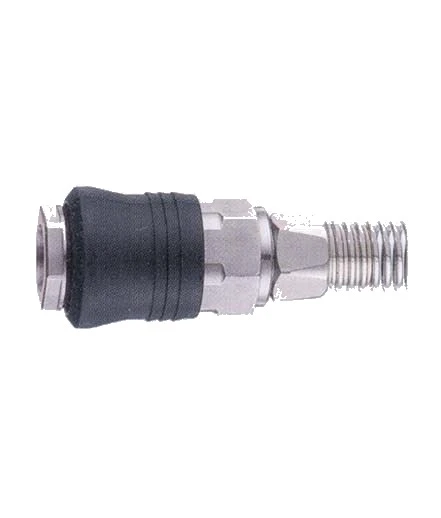Rubinetto universale con molla per tubo spirale