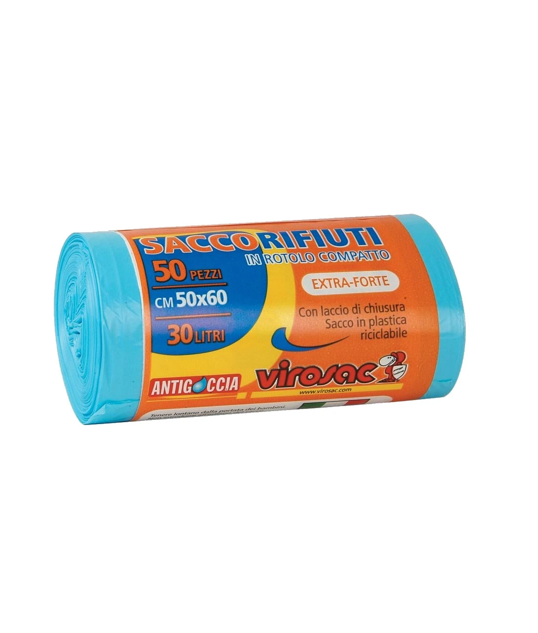 Sacchetto spazzatura 50x60 rotolo