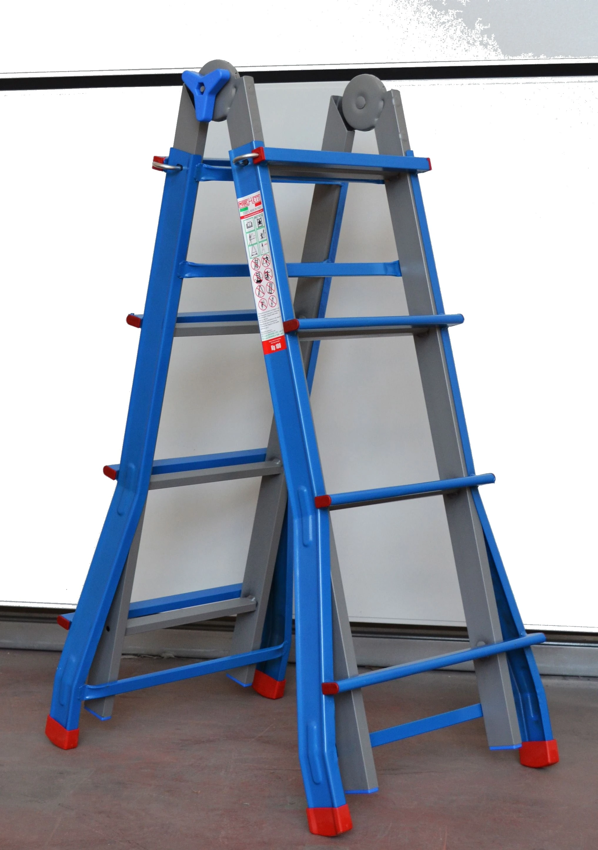 Scala telescopica in ferro metallika