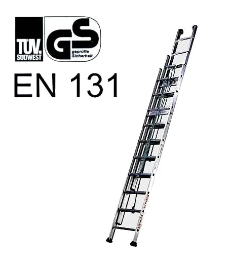 Scala tubesca a sfilo a 3 elementi serie 300