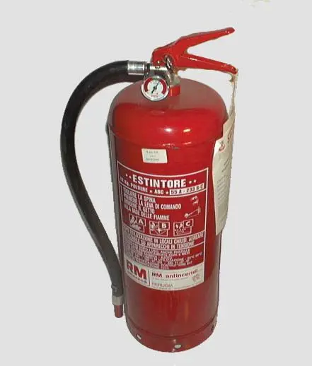 Estintore tipo polvere