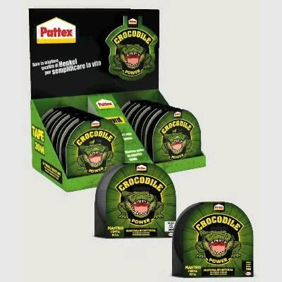 Nastro telato crocodile tape pattex