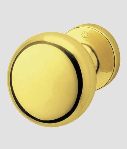 Pomolo tondo ottone hoppe a.m81h/42