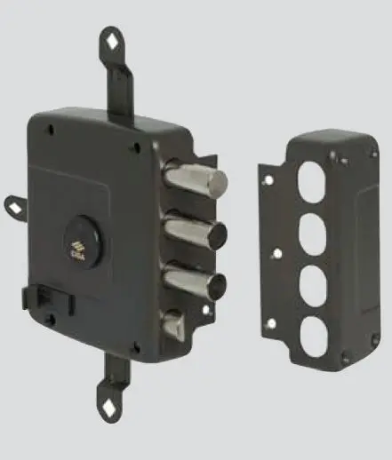 Serratura a doppia mappa da applicare cisa 57177