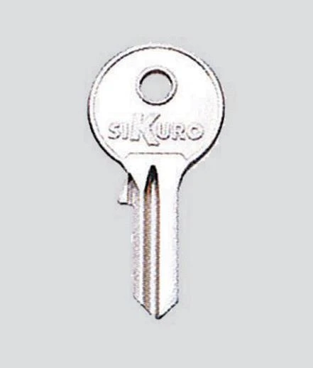 Chiave grezza per lucchetto sikuro inox