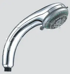 Telefono doccia per saliscendi 5 getti