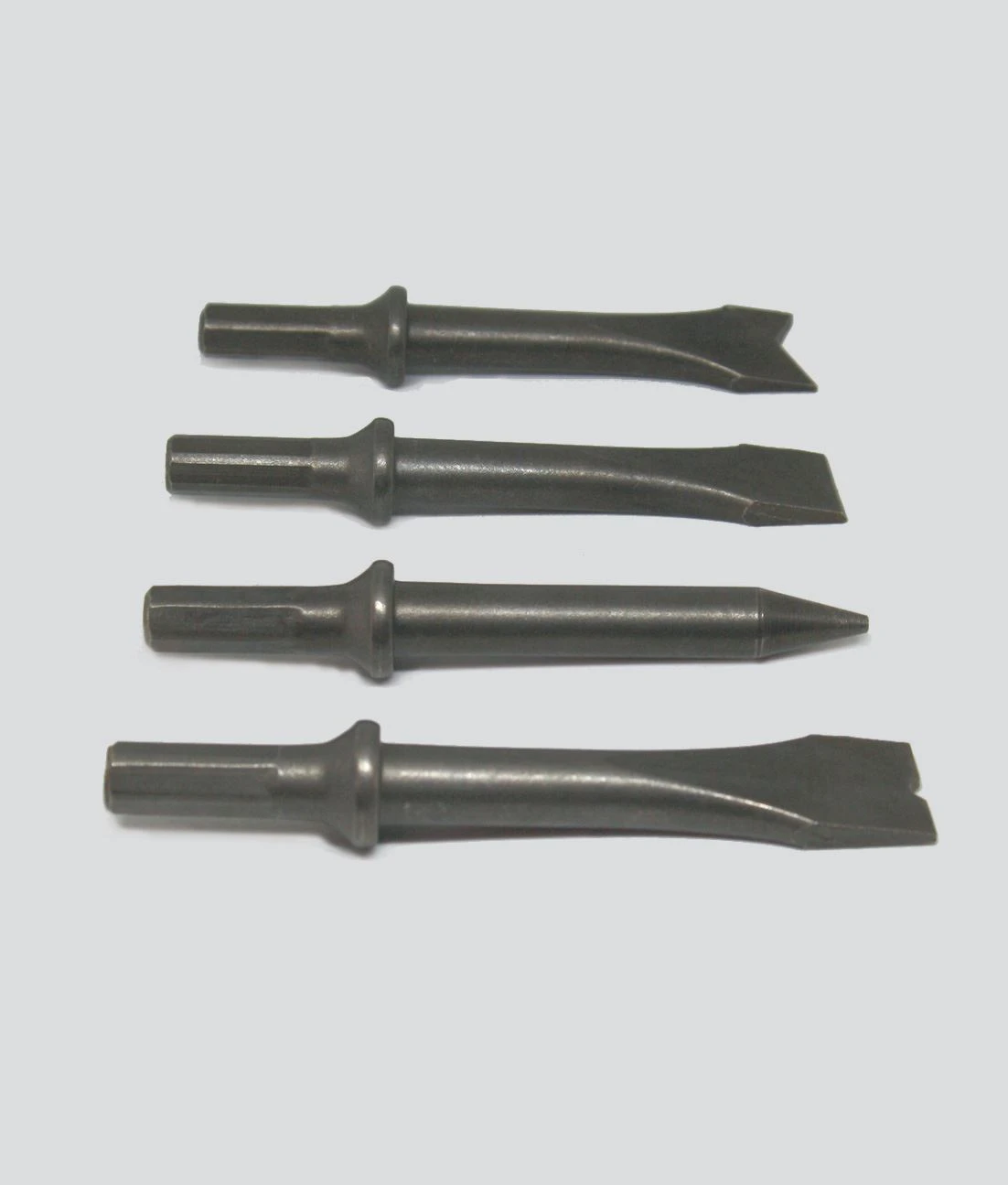 Set 4 lame x scalpelli pneumatici attacco esagonale