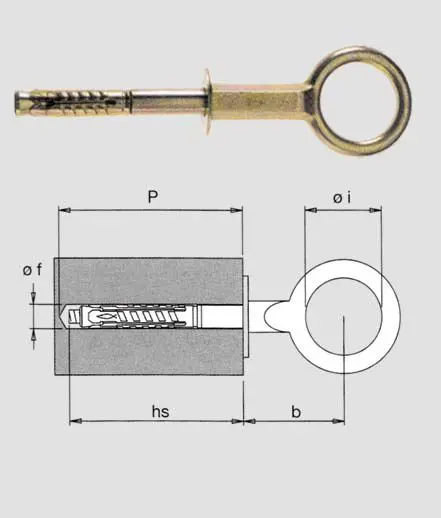 Golfare per ponteggi fischer gp-tam
