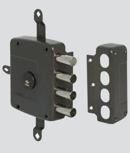 Serratura a doppia mappa da applicare cisa 57172