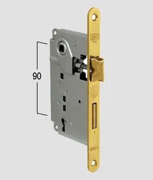 Serratura centro con catenaccio agb 22