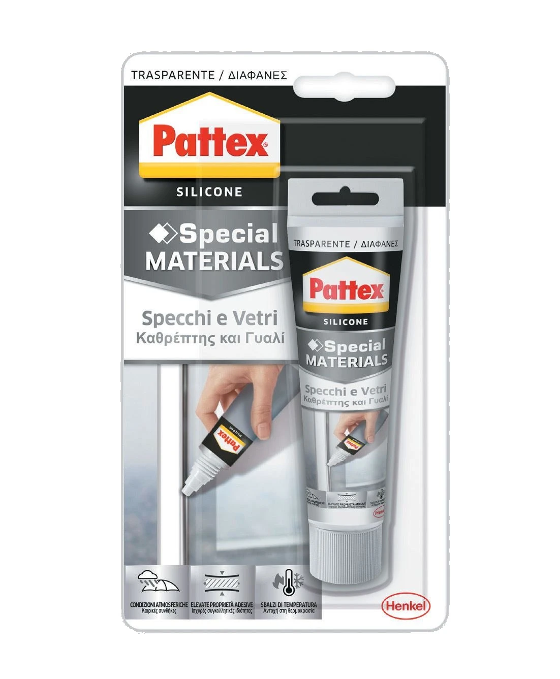 Sigillante pattex specchi & vetri henkel