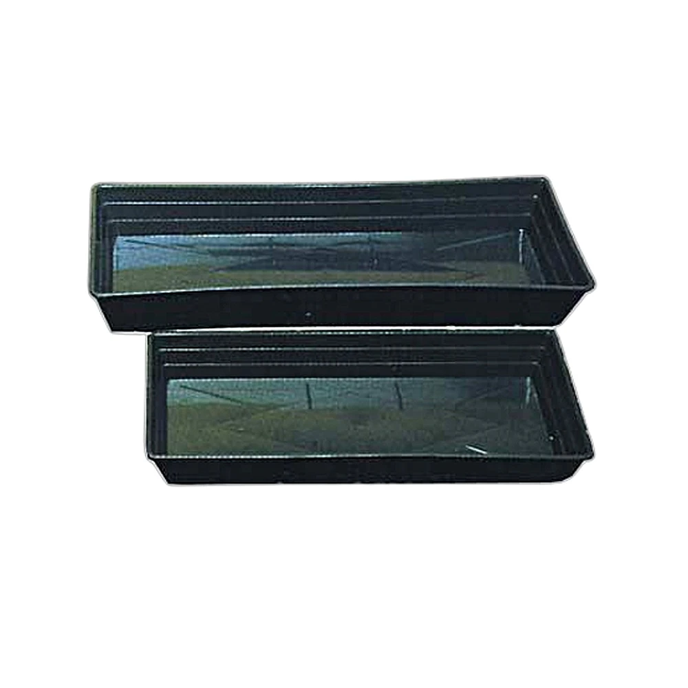 Sottocassetta plastica rettangolare verde