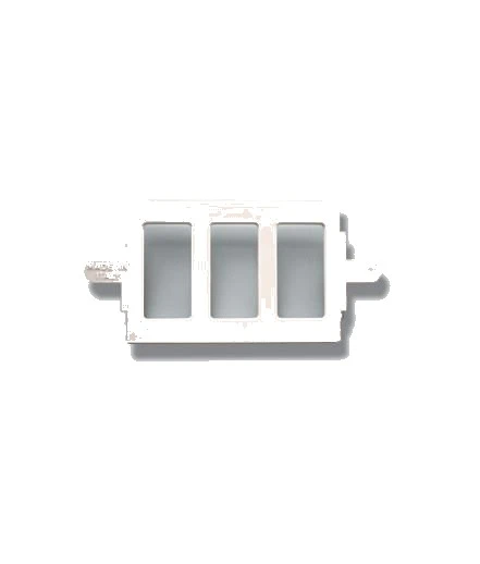 Sottoplacca bianco 3 posti