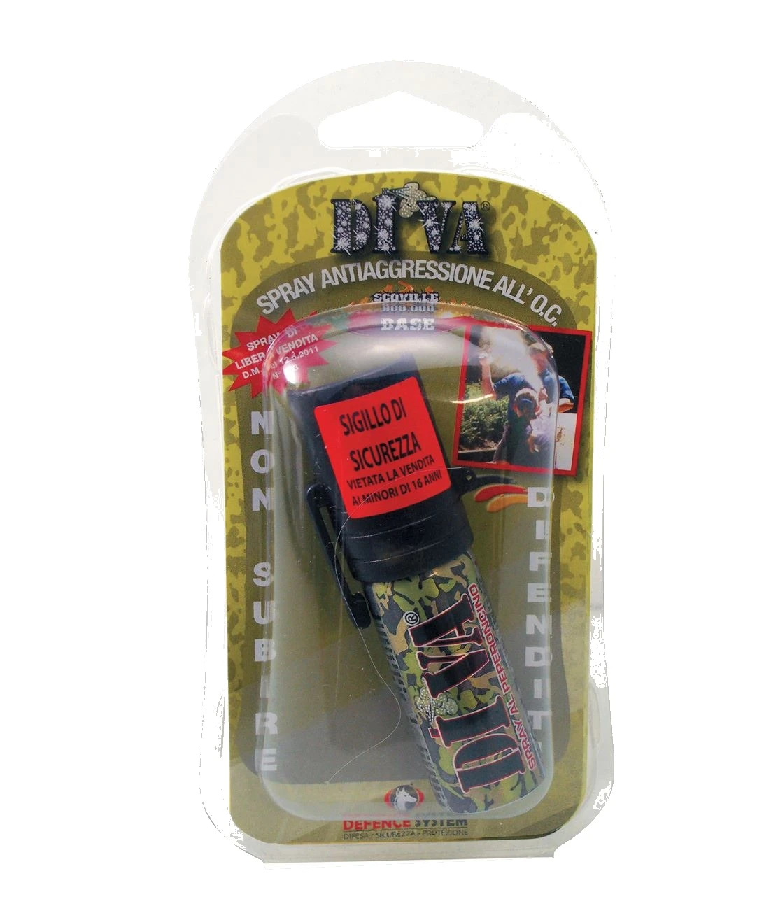 Spray anti-aggressione al peperoncino