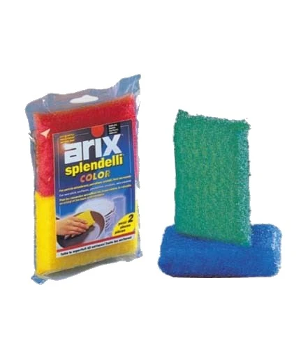 Spugna abrasiva antigraffio arix da cucina