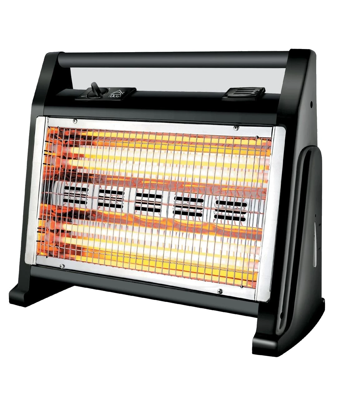 Stufa al quarzo dcg 4 lampade 1600w