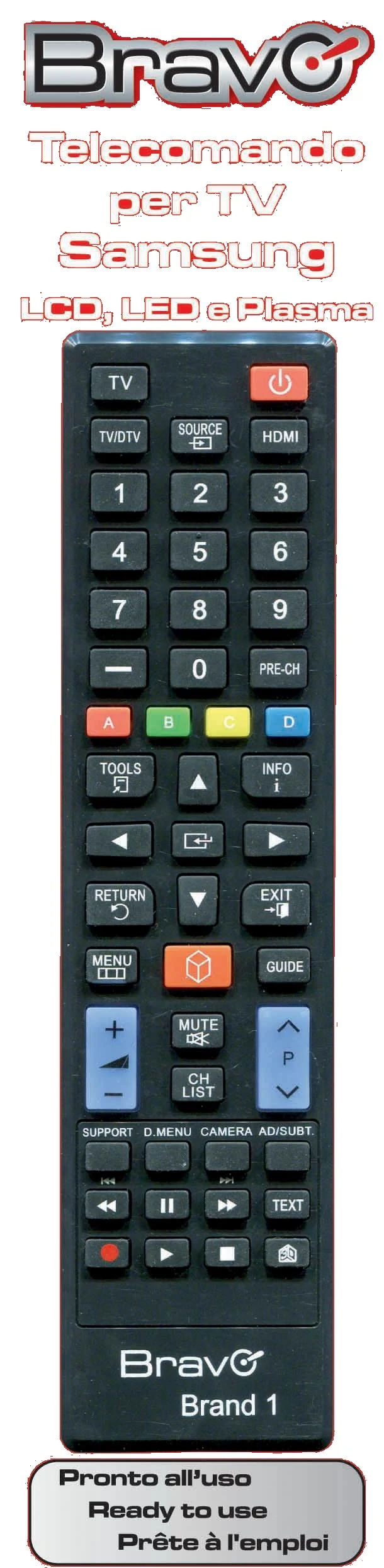Telecomando brand 1 per tv samsung