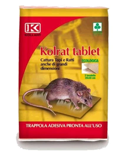 Trappola adesiva kolrat tablet