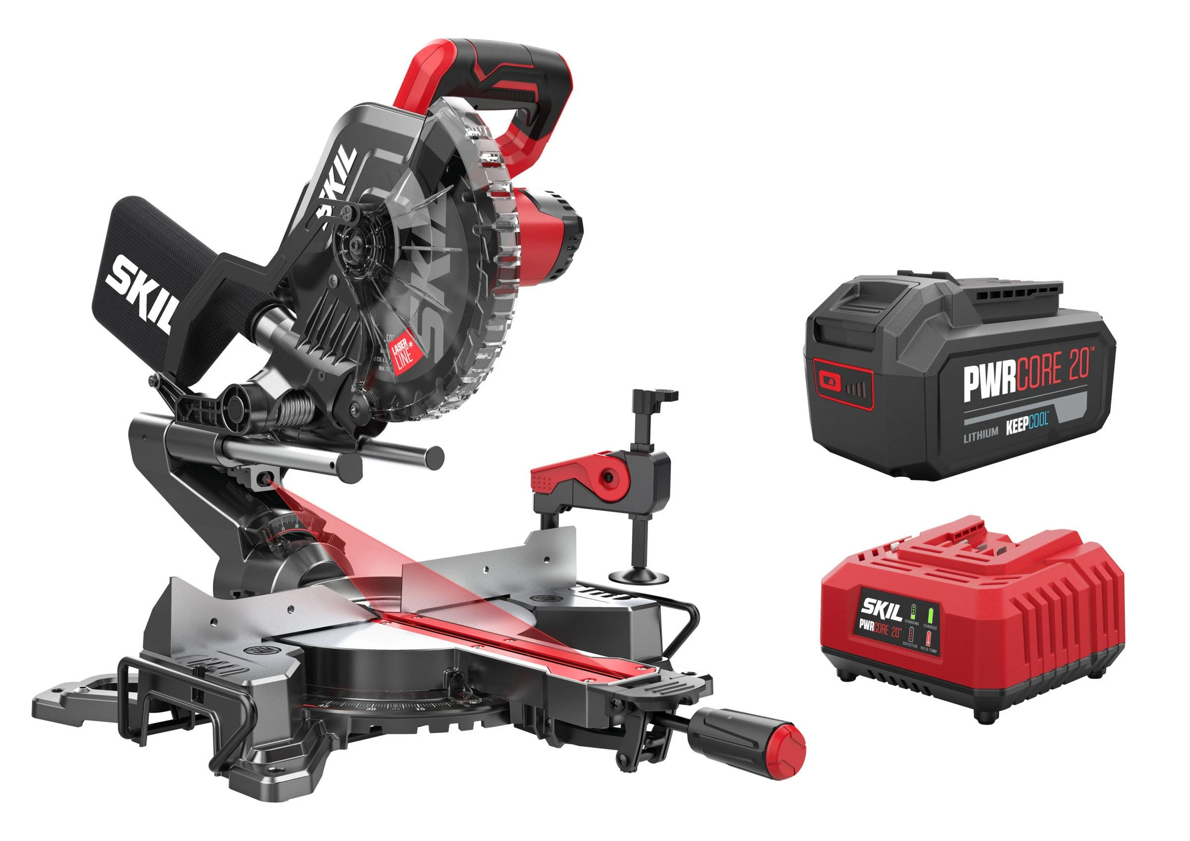 Troncatrice legno a batteria skil  3590   20v 1x4a