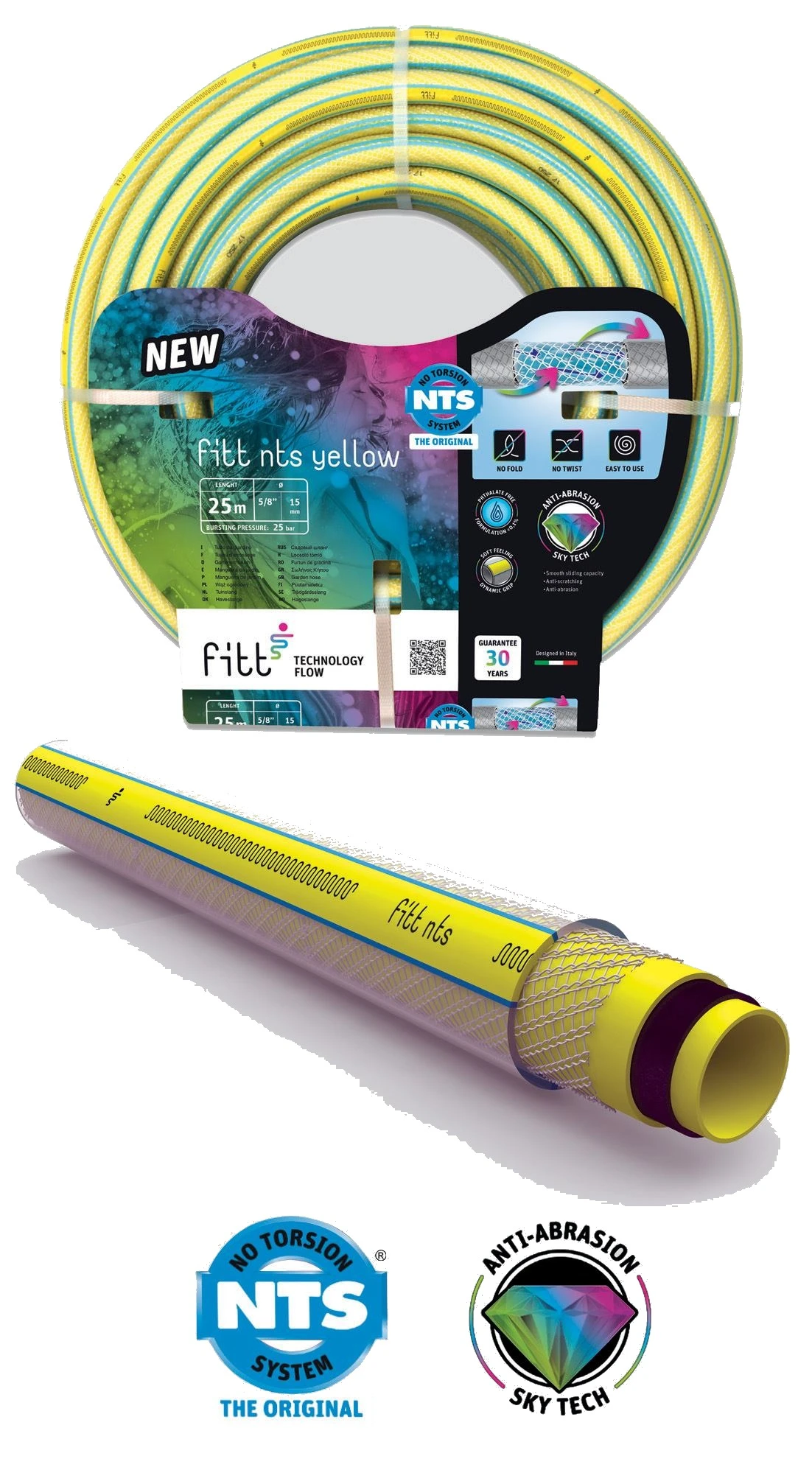 Tubo nts® yellow fitt