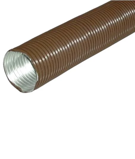 Tuboflex alluminio compresso marrone